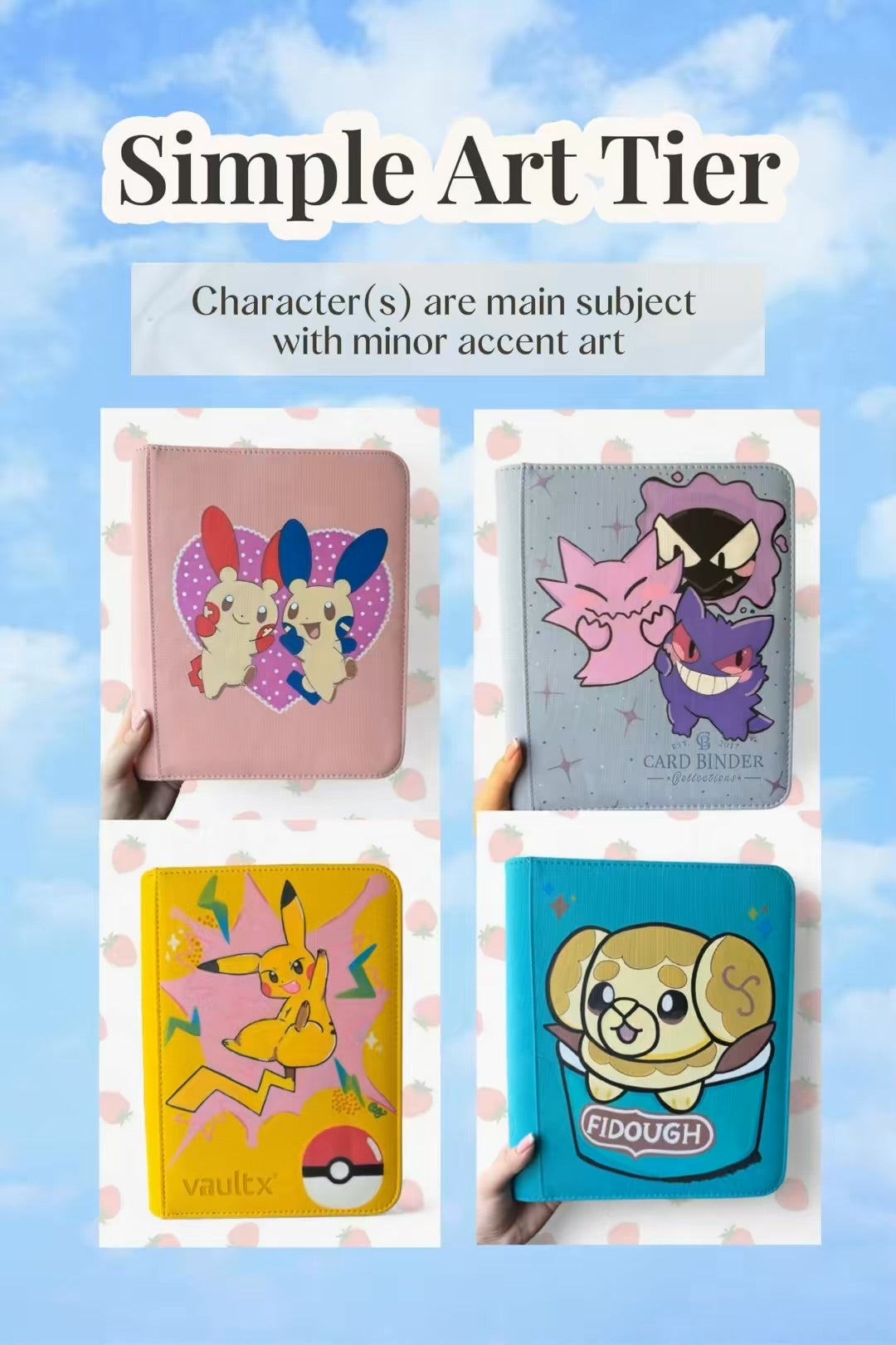 12 Pocket Brand Non-Specific Custom Binder (PLEASE READ DESCRIPTION)